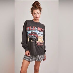 NWT Darlin Ole Red Long Sleeve Tee